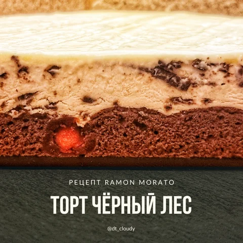 Торт Черный лес (Selva Negra)