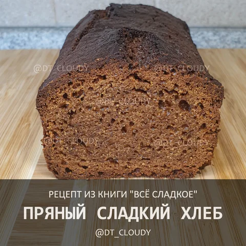 Пряный сладкий хлеб