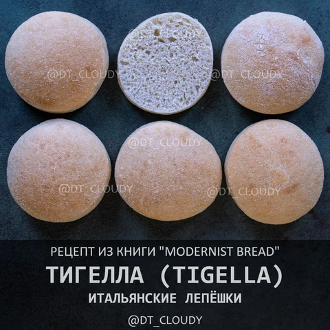 Итальянские лепешки тигелла