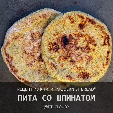 Пита со шпинатом